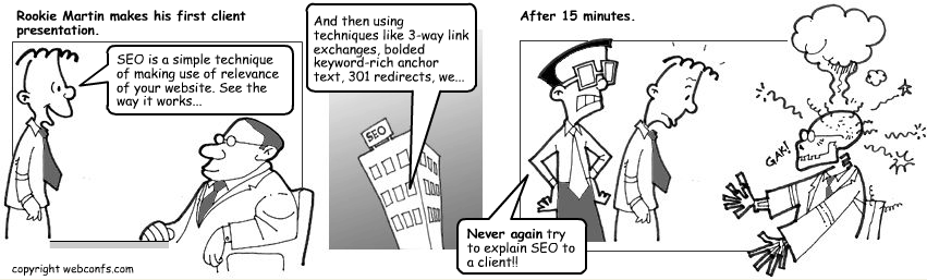 SEO explained to clients