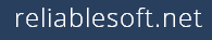 „Reliablesoft“ logotipas
