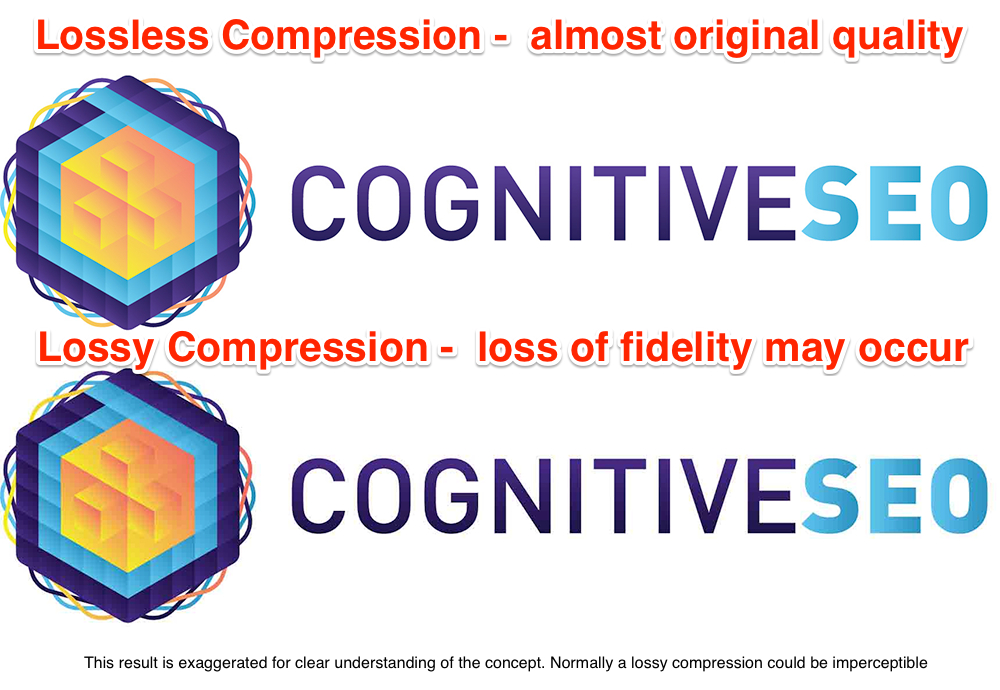 Lossless vs Lossy Image Compression skirtas SEO