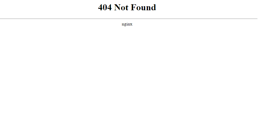 Standard 404 Page