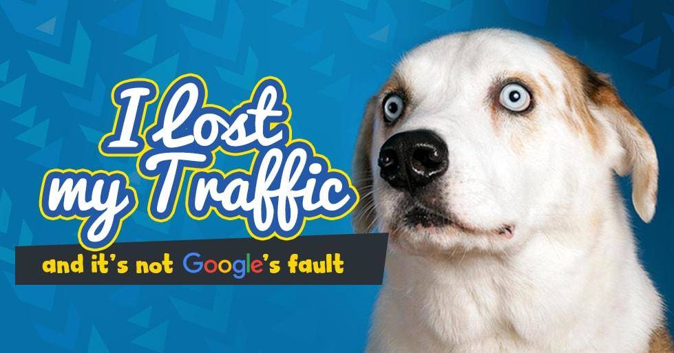 16 Causes Why Your Organic Traffic has Dropped ... It's Not Google's Fault!