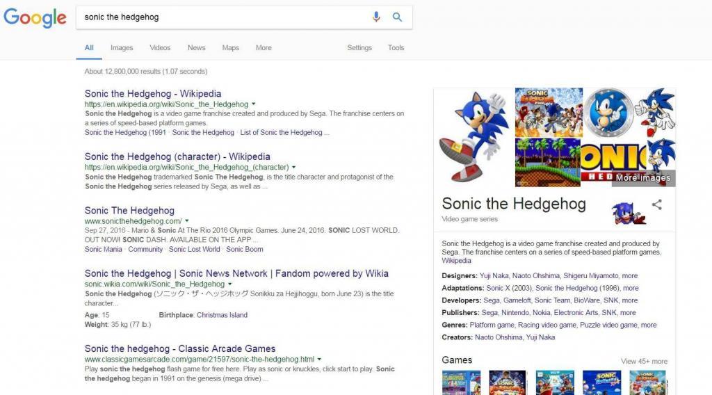 Sonic easter egg