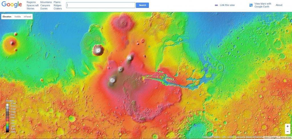 Google Mars easter egg