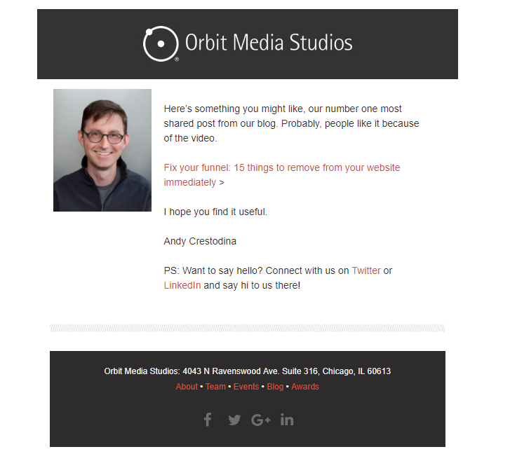 Orbit media newsletter