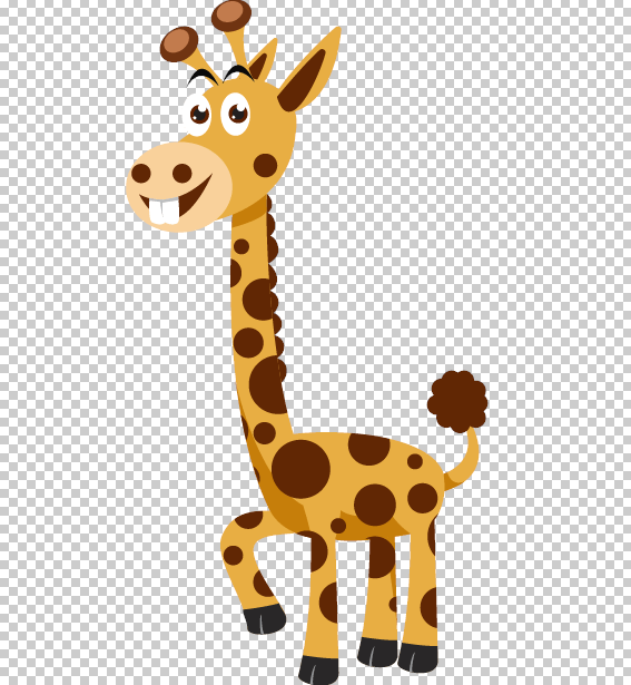 Giraffe PNG example