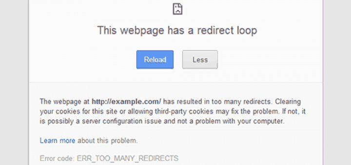 Redirect loop