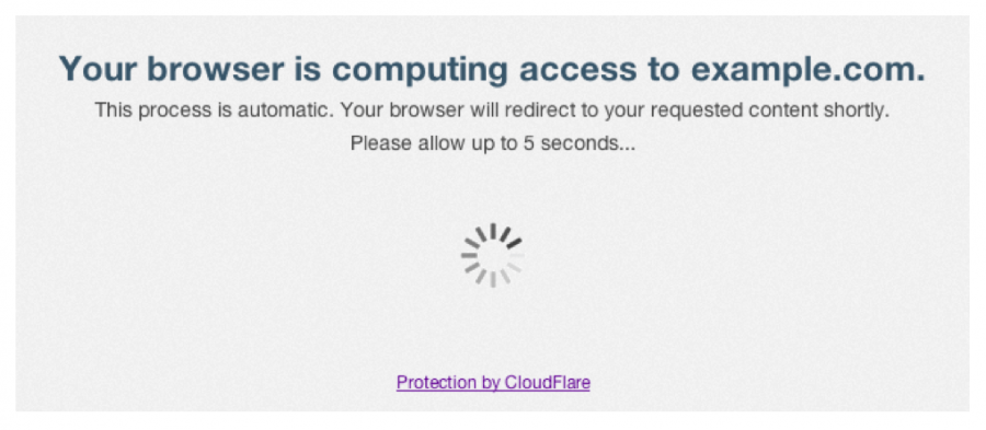 „DDoS Protection CloudFlare“