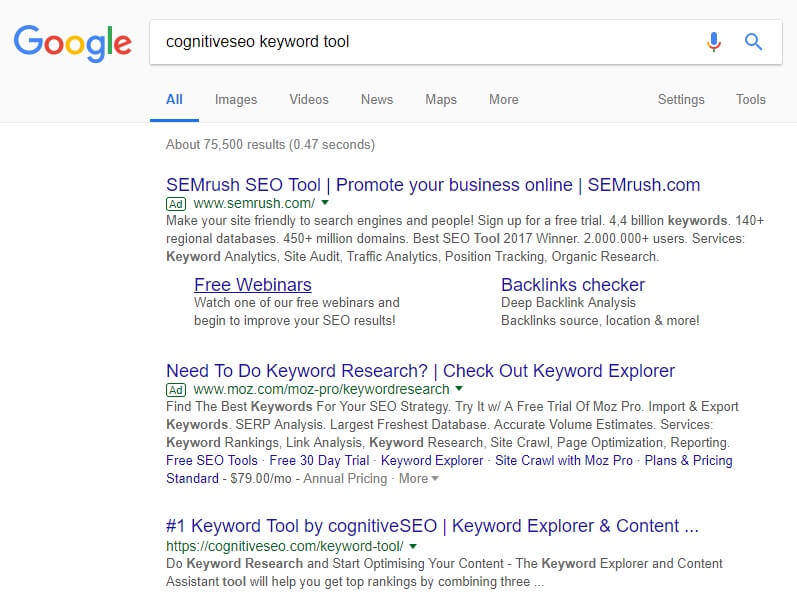 outranking competitors using ppc for brand keywords