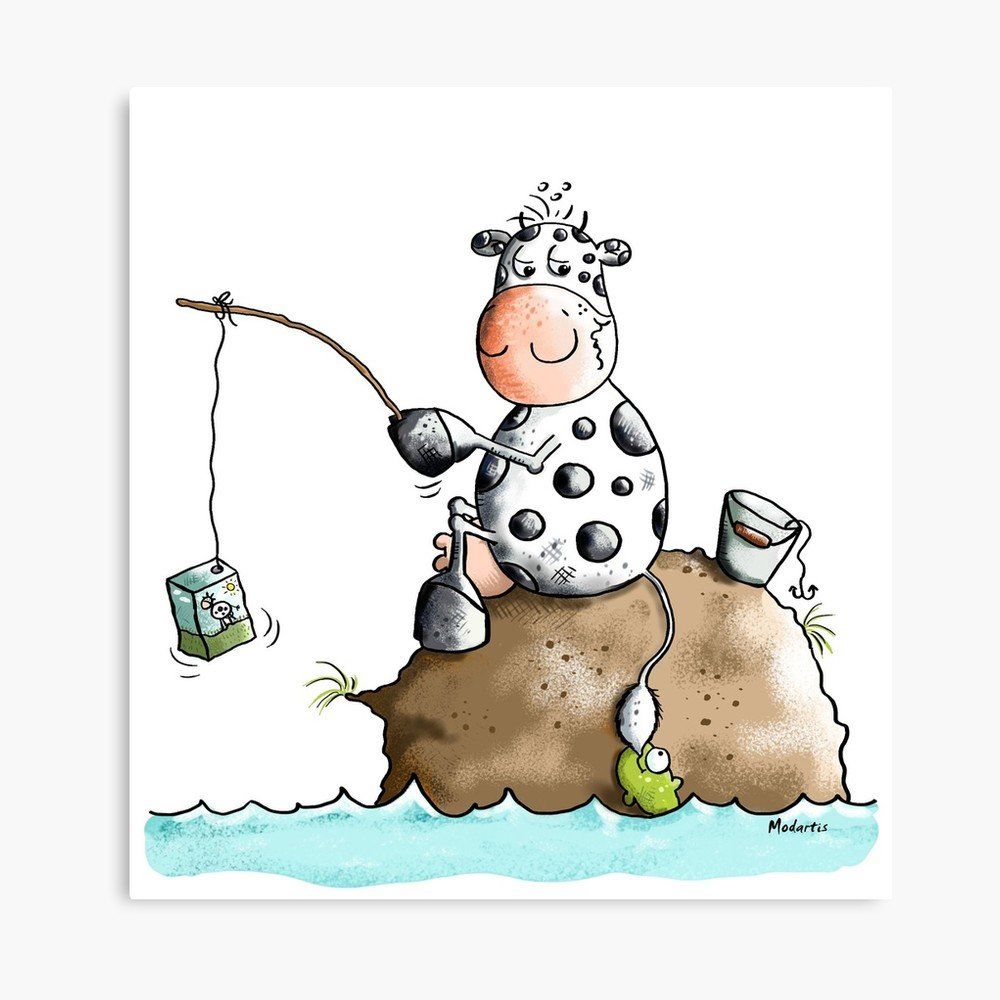 cow fishing