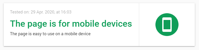 Test pentru dispozitive mobile de la Google